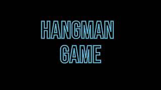 hangman game in python | python project for beginner | Hangman game using python