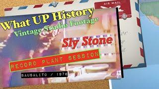  VINTAGE Sly Stone @ Record Plant Studio ️#WhatUpHistory ️ 1976 'Heard Ya Missed Me' Rehearsal