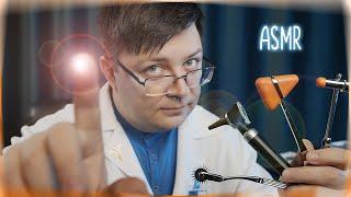 ASMR - Detailed Medical Exam - An ASMR doctor will examine you completely!