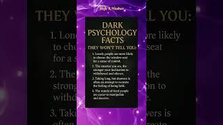 4 Dark Psychology Facts You Should Know