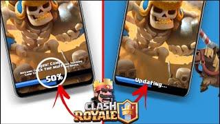 How To Fix Clash Royale Stuck at Updating | Solve Stuck at 50% Loading Screen