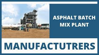 India’s #1 Asphalt Drum Mix Plant Manufacturers – [Get Asphalt Batch Mix Plant at Amazing Price]