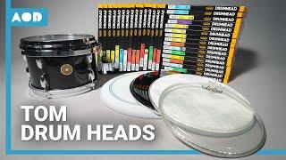 The Ultimate Tom Drum Head Comparison - REMO Edition | Finding Your Own Drum Sound