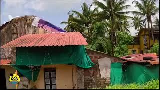 the Green Fields of Guirim Goa dusring the monsoon, 2023