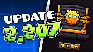 GEOMETRY DASH 2.207 is OUT | ALL NEW FEATURES (NEW VAULT CODES)