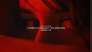 Camila Cabello — Shameless (speed up + 8d)