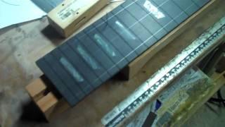 Neck Progress- Toby's 1959 Les Paul - "The Rock Driller"