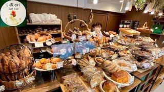 Japanese bakers make bread using more than 10 types of wheat! Amazing Skills of Japanese Bakers　ASMR