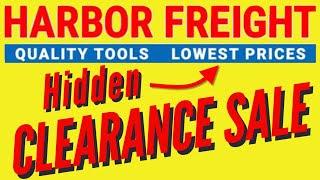 Harbor Freight Hidden Clearance Sale - Best Prices on Unadvertised Items