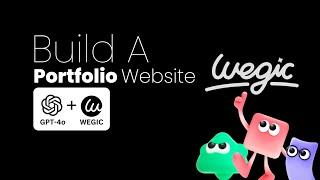 See How I Created a Stunning Portfolio Website with Wegic AI in Minutes!