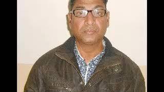 Saroj Mishra with singing