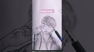 Boy Art ️#short video# YouTube shorts# pencil sketch #Amu Anuj drawing academy