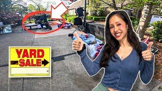 She Didn't Know These Were Worth MONEY - Thrifting at Yard Sales to Flip for Profit on Ebay