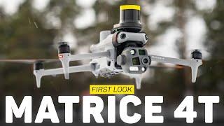 DJI Matrice 4T – Erster Blick und Flug (frühe Vorschau)