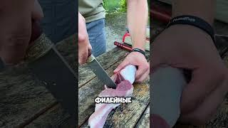 На что способен клинок из ЛУЧШЕЙ стали в мире #russia #ножи #knife