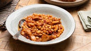 Revamp Simple Hot Dogs With Our Elevated Beanie Weenie Recipe