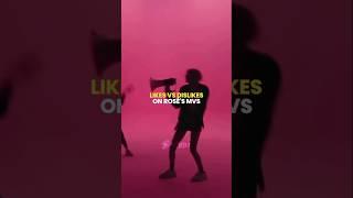Likes vs Dislikes on Rosé's MVS #blackpink #kpop #rosé