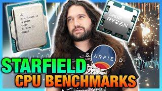 Starfield CPU Benchmarks & Bottlenecks: Intel vs. AMD Comparison