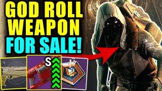 Destiny 2: GOD ROLL GRENADE LAUNCHER FOR SALE! - Xur Review (Nov 8 - 11)