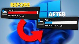 How to Free Up Disk Space in Windows 10/11 2021!