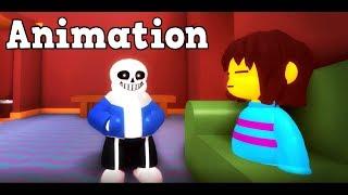 SANS and FRISK Funny Cinematic Undertale Animation Roleplay