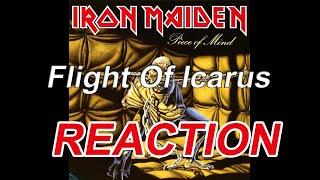 Flight Of Icarus DAD REACTION Iron Maiden