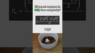 Fibonacci without RECURSION! #programming #coding #maths