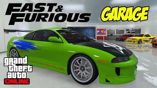 Fast And Furious Car Collection Part 01 | GTA 5 Online Garage Tour