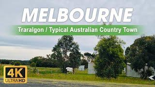 Traralgon: Typical Australian Country Town | Drive-through | Live and Work in Australia | 4K