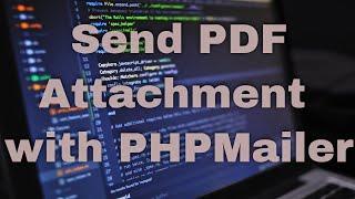 How to Create Dynamic PDF in MPDF & Send as Attachment with Email in PHP using PHPMailer