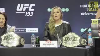 Ronda Rousey Shuts Down Women's Soccer Equal Pay Question With Logic