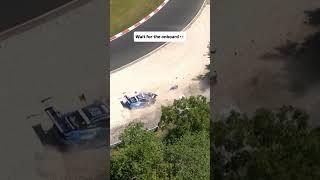 Massive crash during the Top Qualifying 