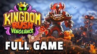 Kingdom Rush Vengeance (3 stars) - FULL GAME walkthrough | Longplay