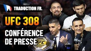 UFC 308 La Conférence Presse en Français : Ça chauffe entre Holloway et Topuria