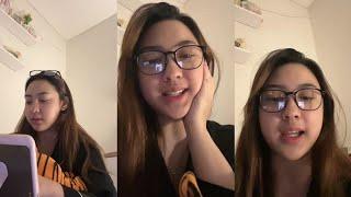 NAGIH TV - BTR RACHEL VC DENGAN TEMAN NYA KELIATAN CANTIK PIYAMA HITAM LIVE TIKTOK