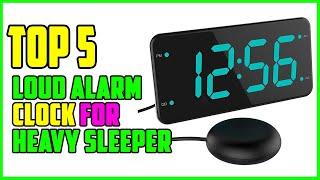 TOP 5 Best Loud Alarm Clock for Heavy Sleeper 2023