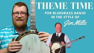 How to Play // Theme Time // Bluegrass Banjo