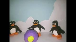 Three Smart Penguins (Claymation)