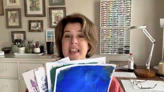 Gel printing for cardmakers: Make 28 backgrounds in 10 minutes