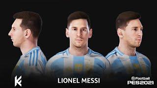 PES 2021 - NEW FACE LIONEL MESSI 2024 - K