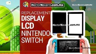 How to replace LCD screen for Nintendo Switch (HAC-001). [SUBTITLES]