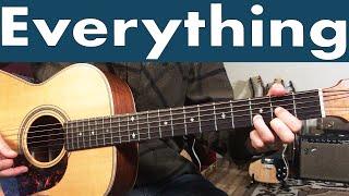 How To Play Everything On Guitar | Michael Buble Guitar Lesson + Tutorial