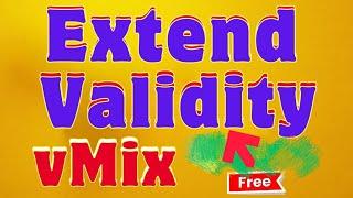 How to Extend vMix trial Key 60 days || Registration After Expired on vMix Software