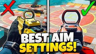 *NEW* BEST SETTINGS FOR PERFECT AIM in BLACK OPS 6! (Change Your Settings) COD BO6 Gameplay