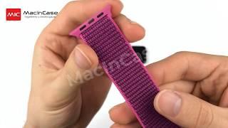 Ремешок STR Sport Loop Band for Apple Watch - Dragon Fruit