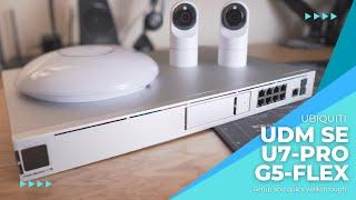 Upgrading My Home Network - UDM SE, U7-Pro, and G5 Flex Cameras Setup