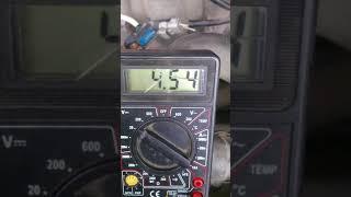 проверка Датчика Абсолютного Давления (ДАД, MAP sensor) peugeot 406