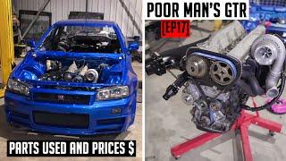 R34 Skyline Single Turbo & MORE!! | Poor Man's GTR [EP17]