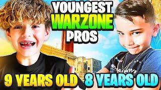 YOUNGEST WARZONE PROS SQUAD UP AND THIS HAPPENED..