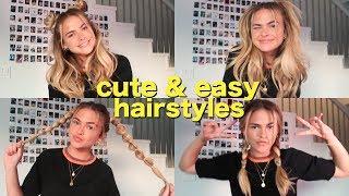 cute & easy heatless hairstyles for second-day hair